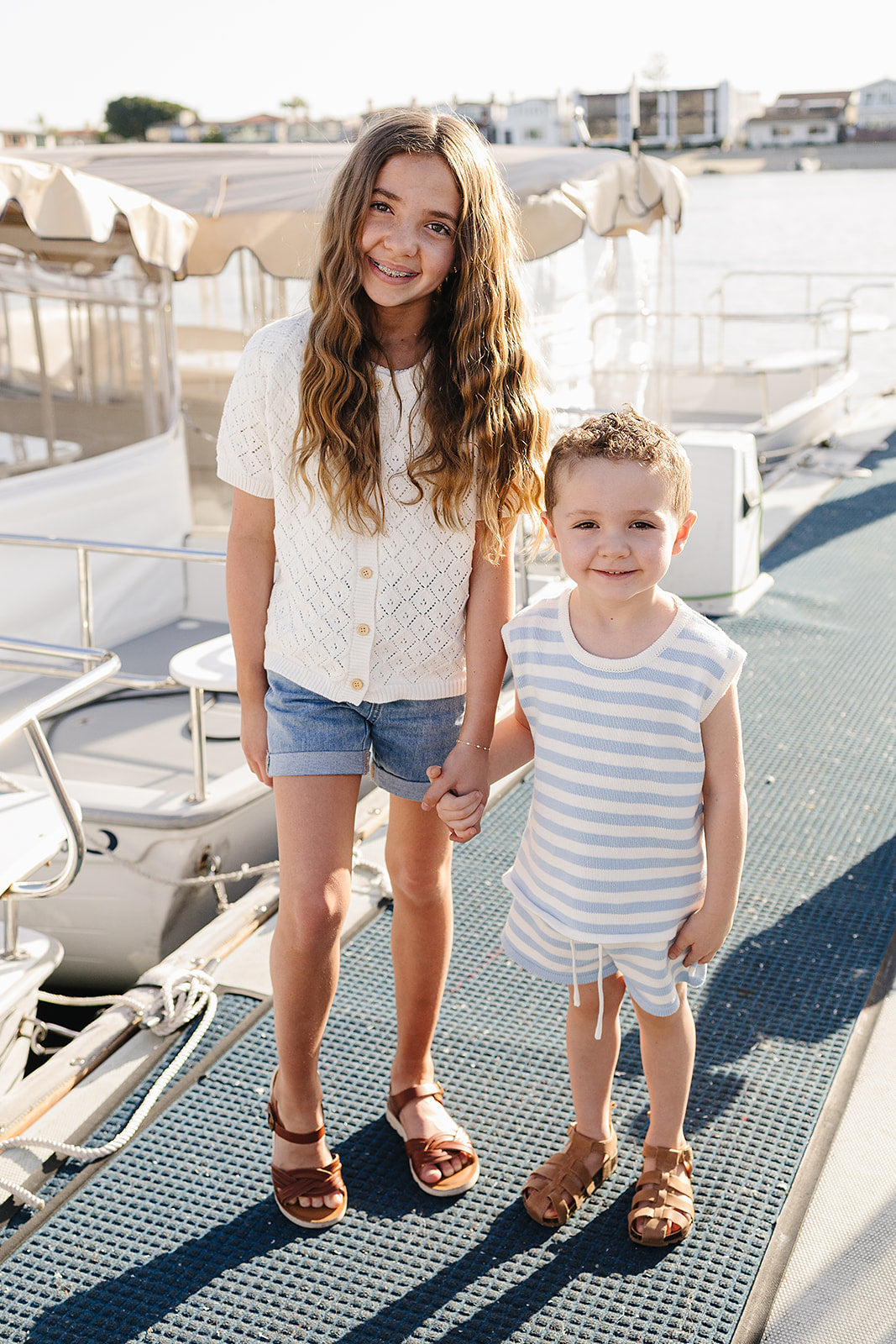 Mebie Baby Girls Denim Shorts