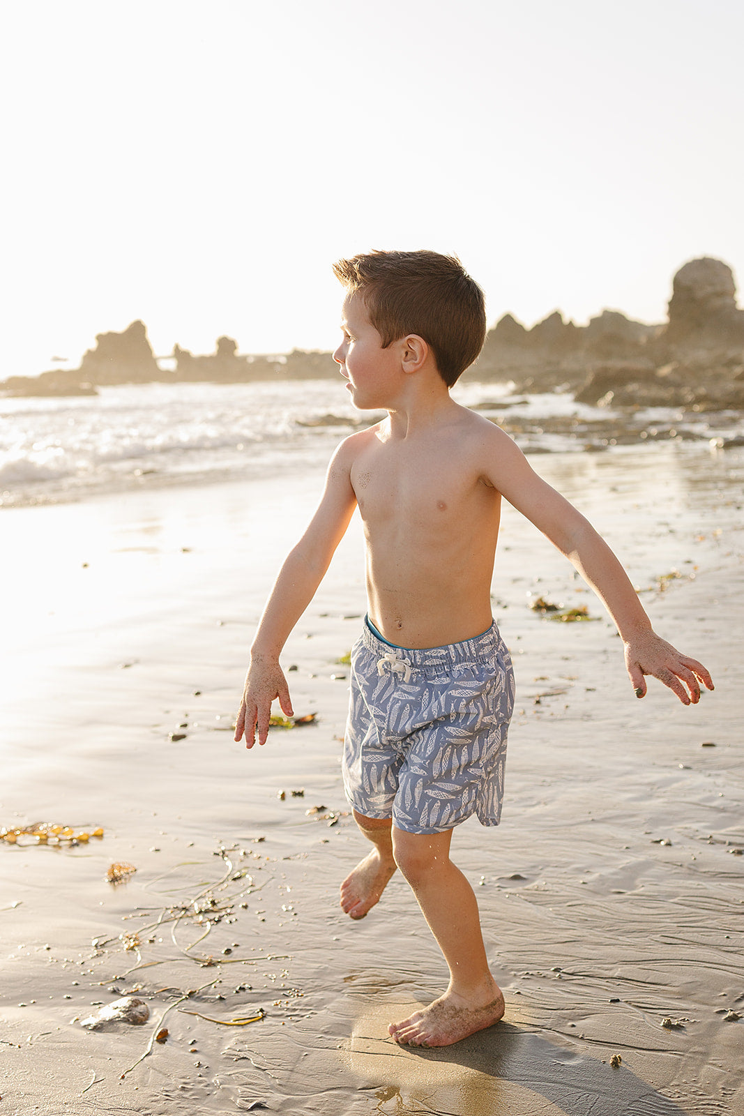 Mebie Baby Sardine Swim Shorts