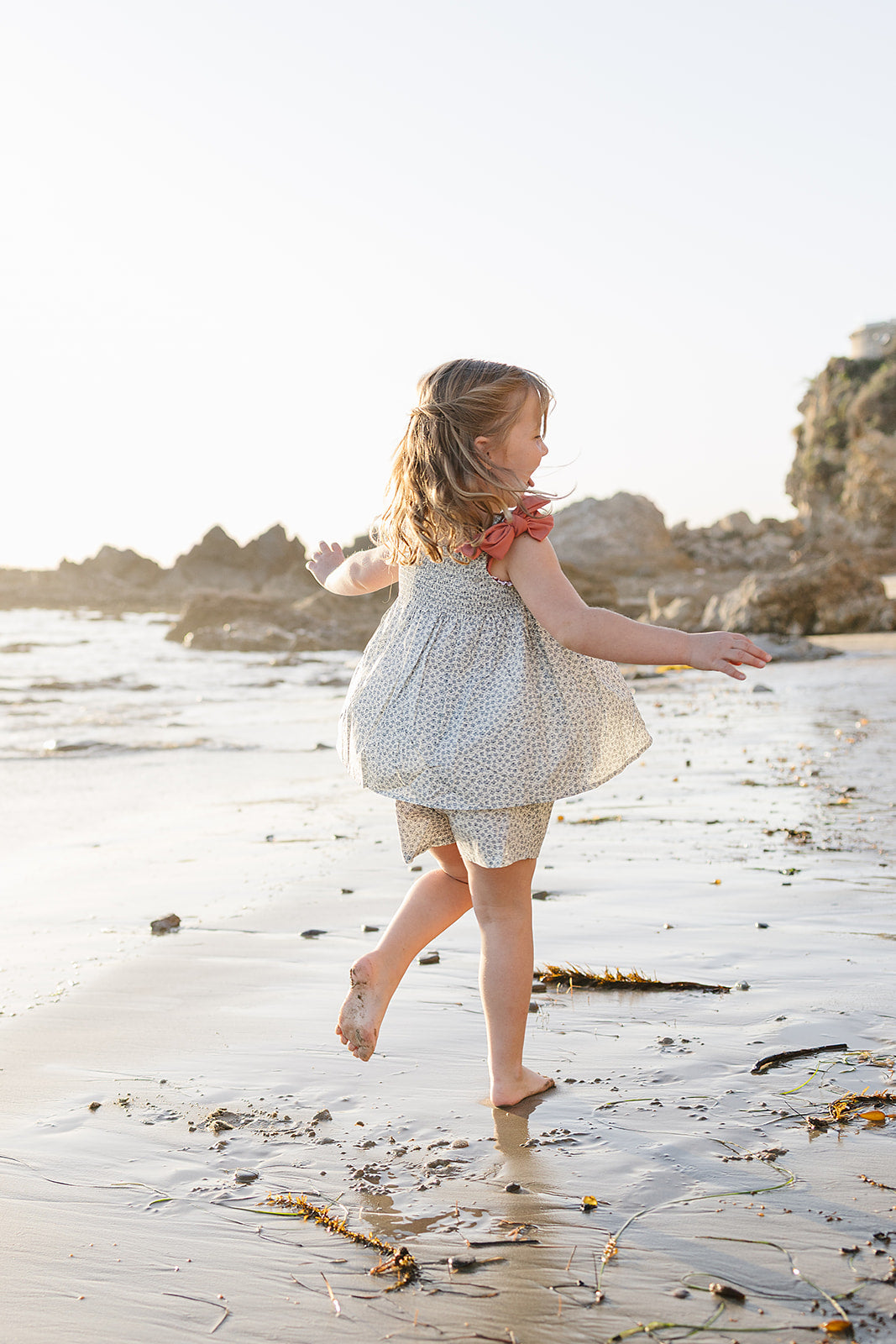Mebie Baby Blossom Tank Short Set