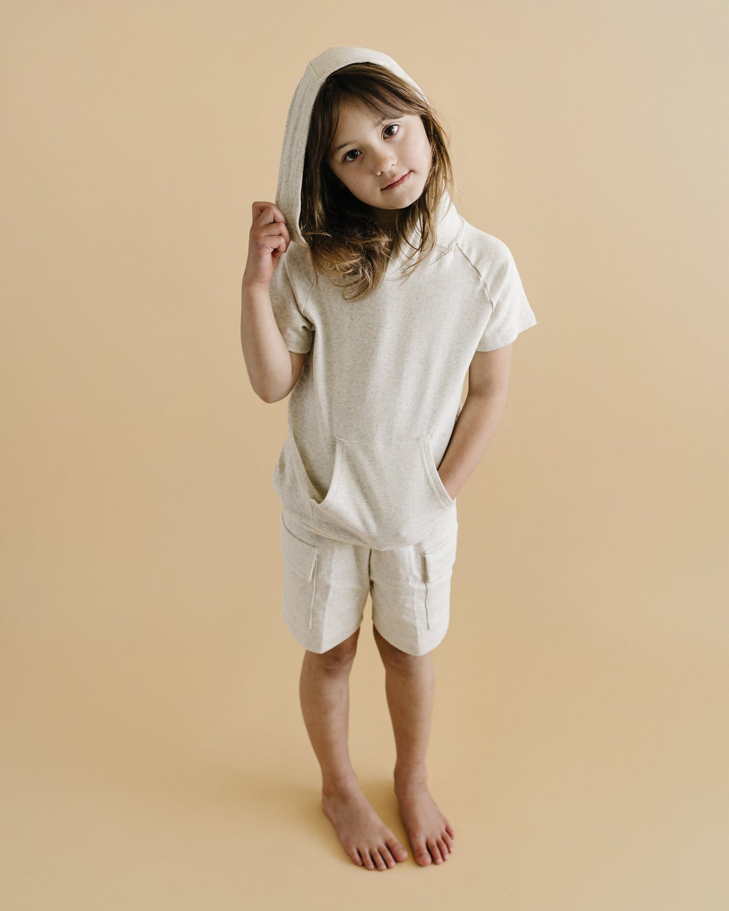 LPK Cargo Shorts Set - Oatmeal