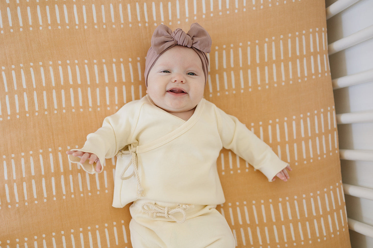 Mebie Baby Bamboo Head Wrap - Dusty Rose