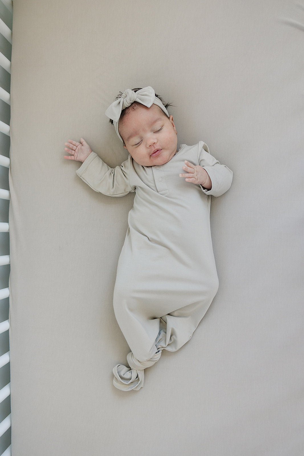 Mebie Baby Bamboo Head Wrap - Oatmeal