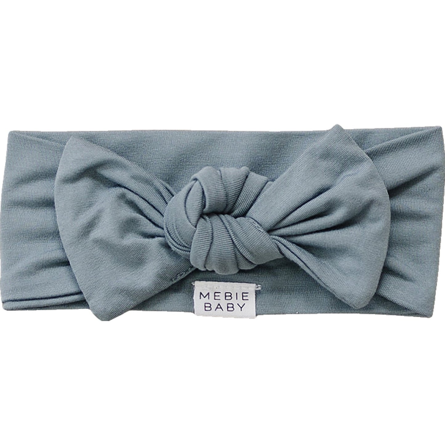 Mebie Baby Bamboo Head Wrap - Dusty Blue