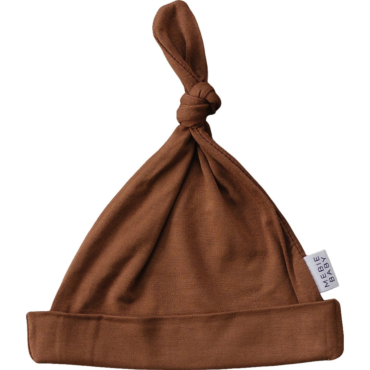 Mebie Baby Bamboo Newborn Knot Hat - Rust