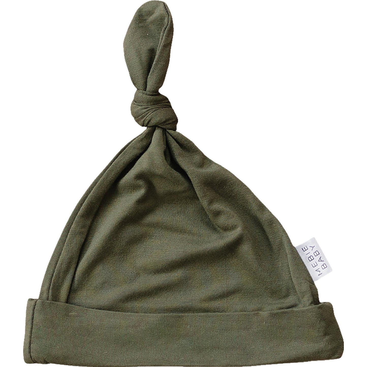 Mebie Baby Bamboo Newborn Knot Hat - Olive