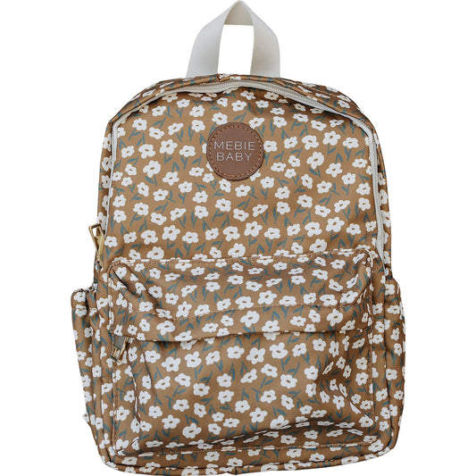 Mebie Baby Mini Backpack - Mustard Floral