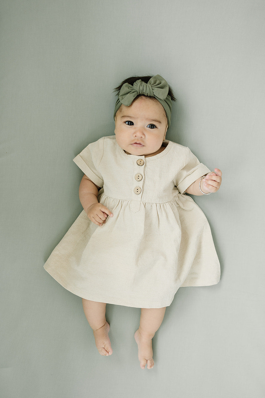 Mebie Baby Bamboo Head Wrap - Olive