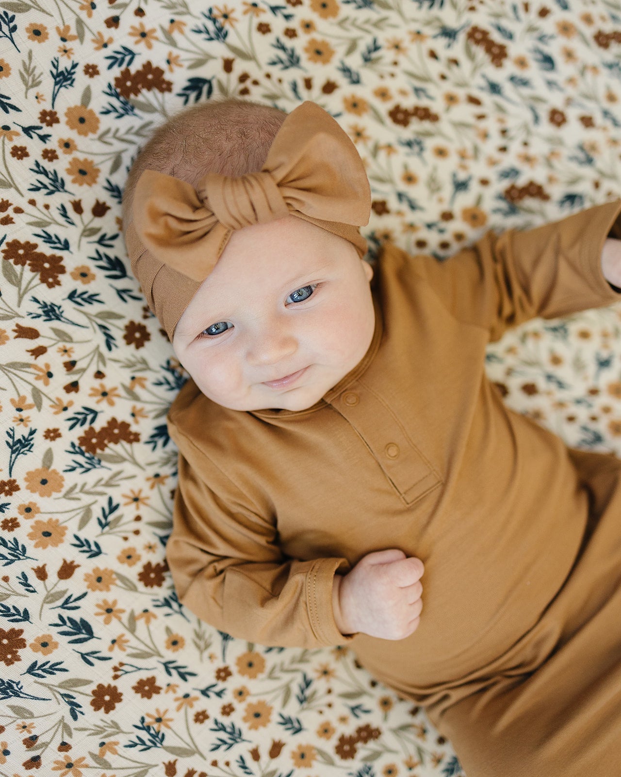 Mebie Baby Bamboo Head Wrap - Mustard