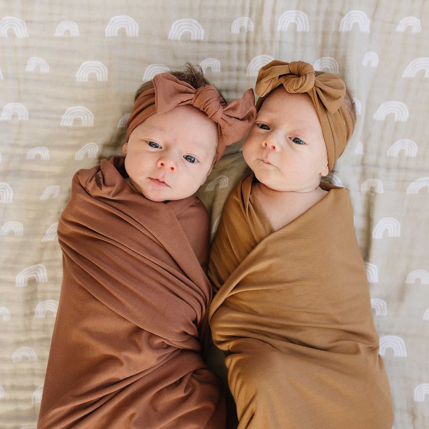 Mebie Baby Bamboo Head Wrap - Rust