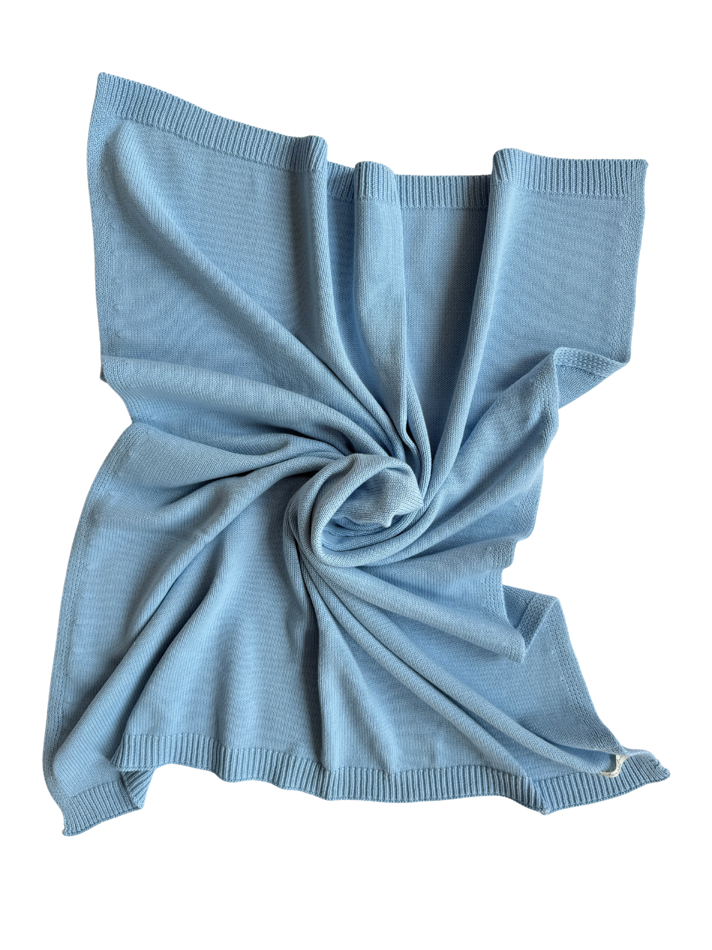 Luna + Luca Classic Baby Blanket - Powder Blue