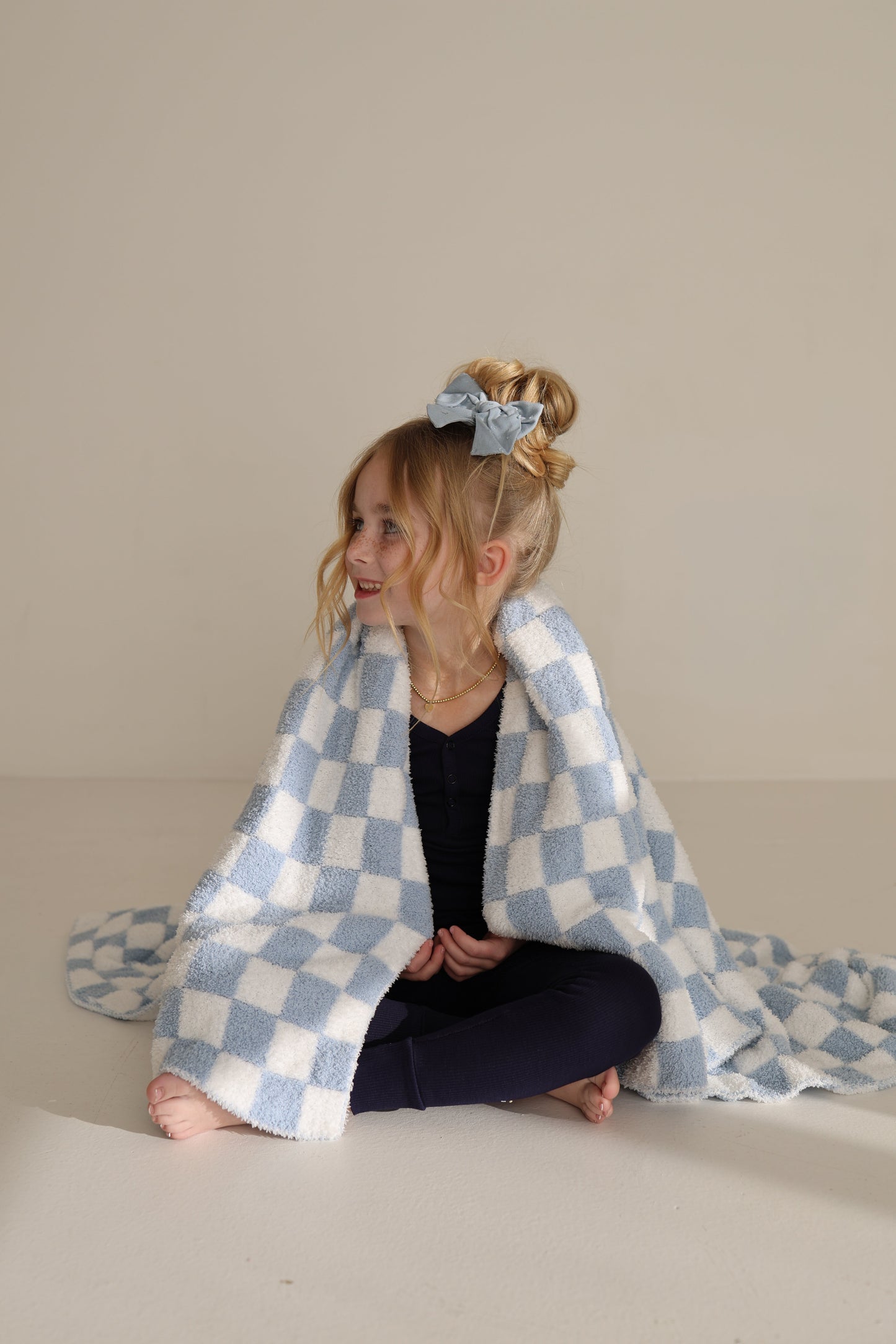 Forever French Plush Blanket - Morning Check