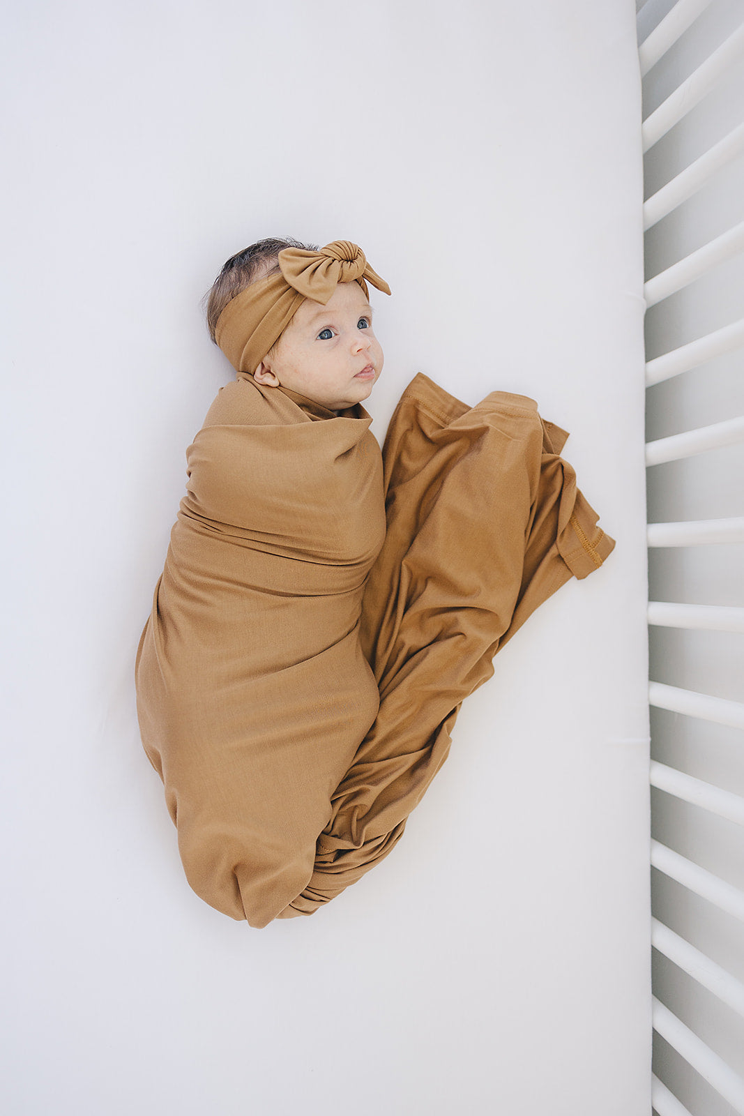 Mebie Baby Bamboo Head Wrap - Mustard