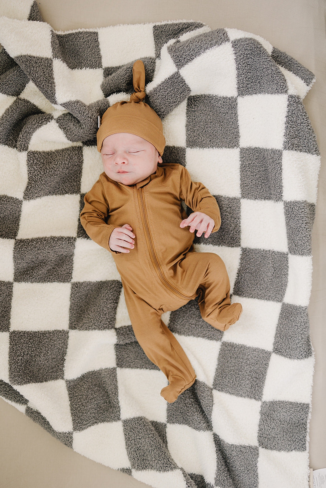 Mebie Baby Bamboo Footed Romper - Mustard