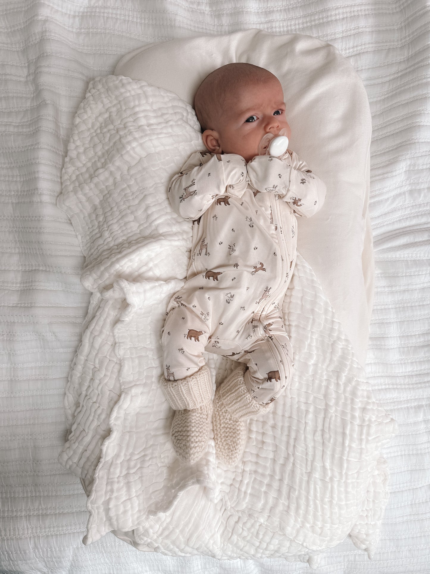 Luna + Luca Woodland Forest Bamboo Jumpsuit