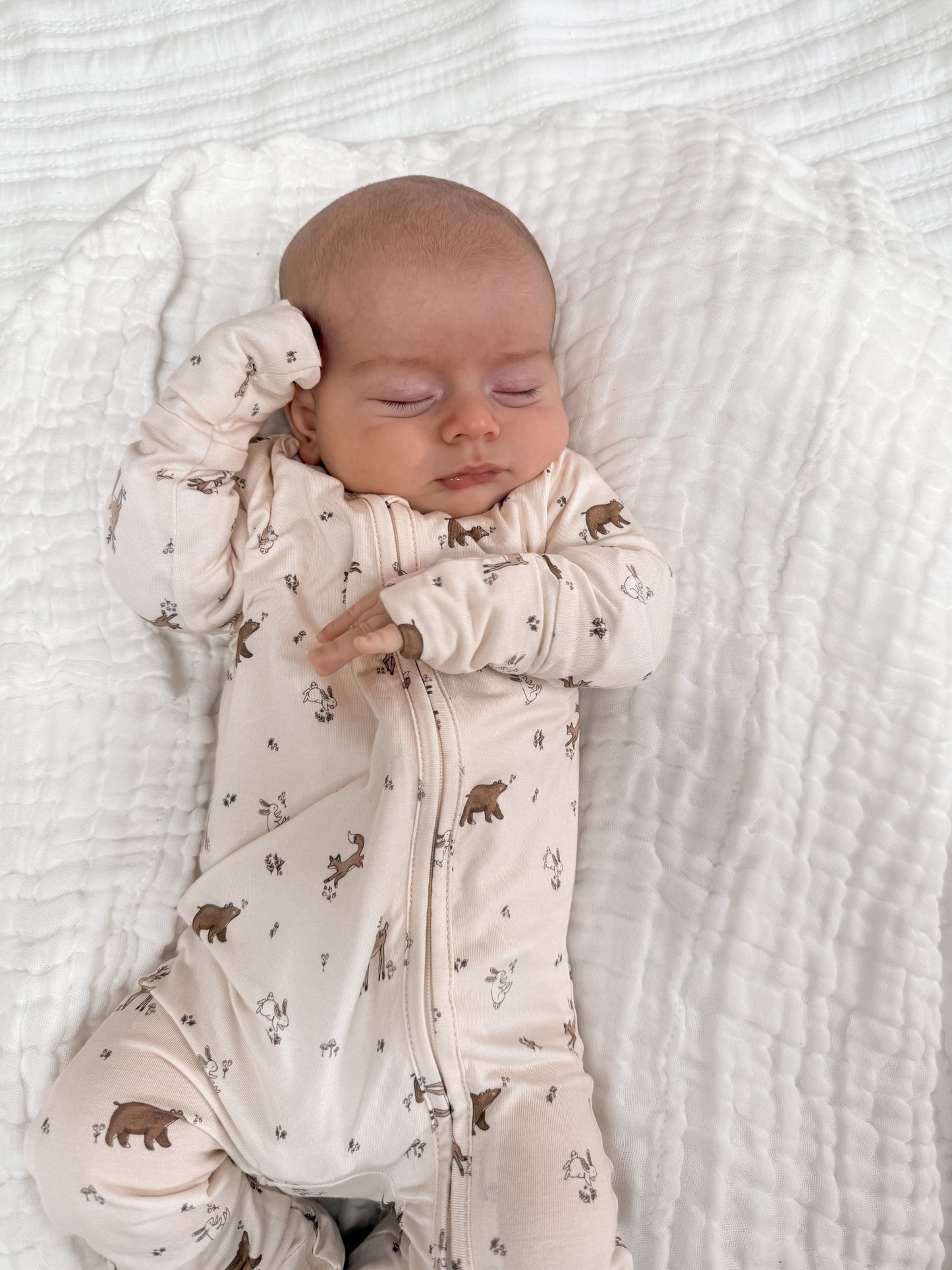 Luna + Luca Woodland Forest Bamboo Jumpsuit