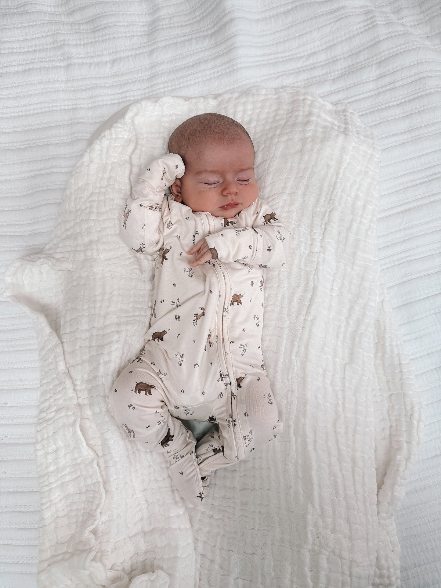 Luna + Luca Woodland Forest Bamboo Jumpsuit