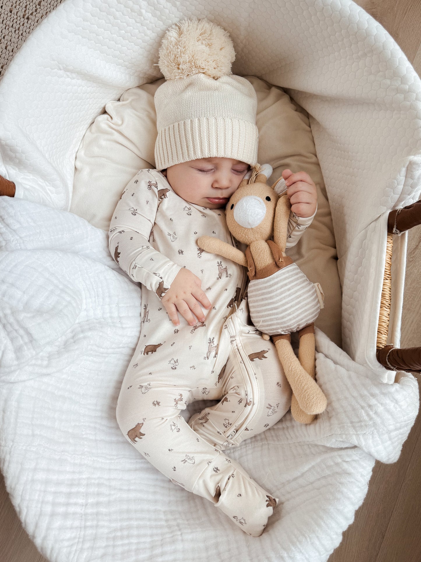 Luna + Luca Woodland Forest Bamboo Jumpsuit