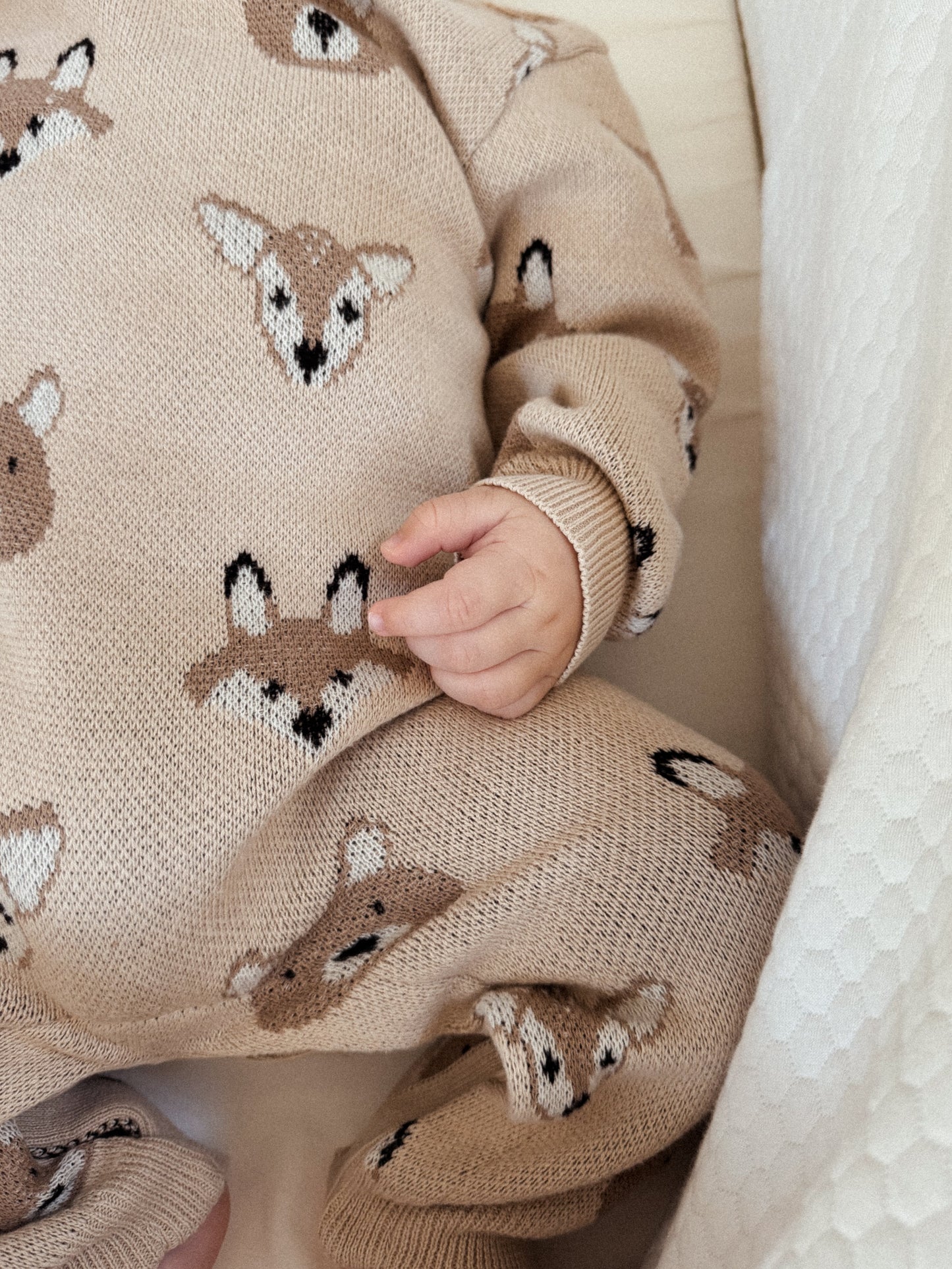 Luna + Luca Woodland Jacquard Jumpsuit