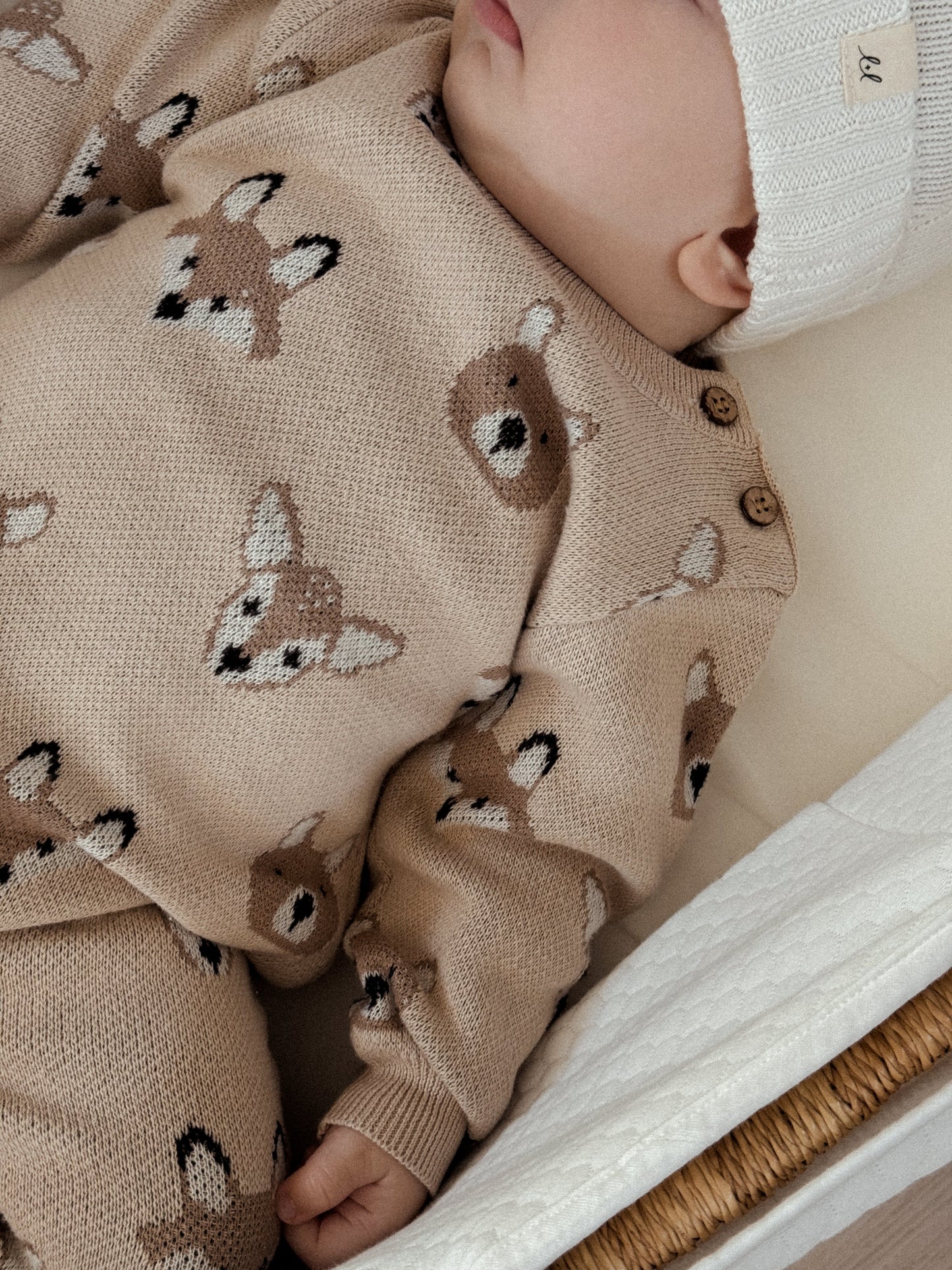 Luna + Luca Woodland Jacquard Jumpsuit