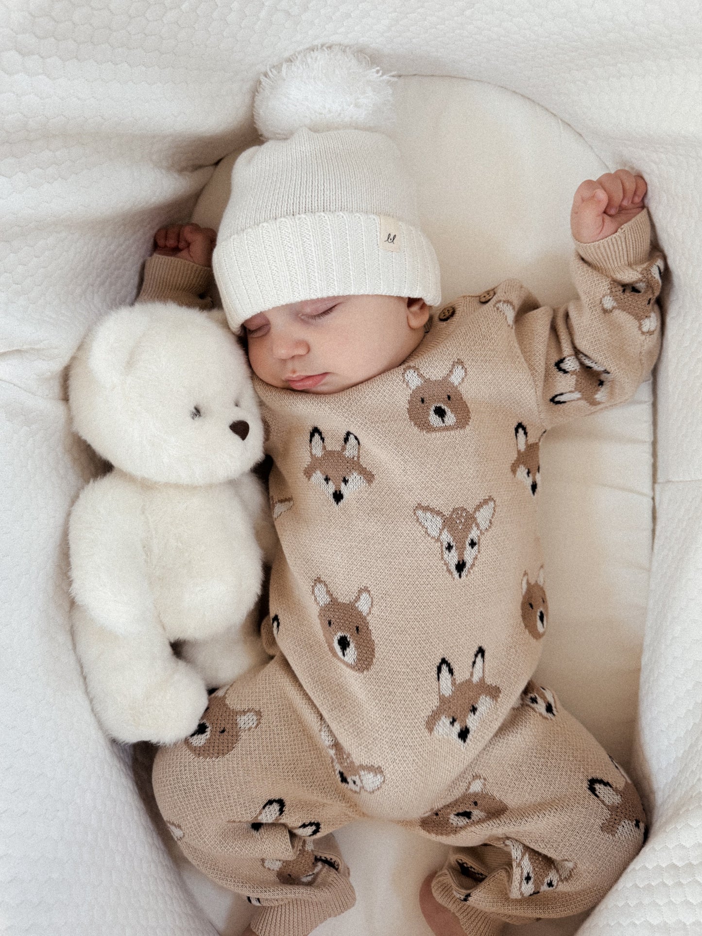 Luna + Luca Woodland Jacquard Jumpsuit