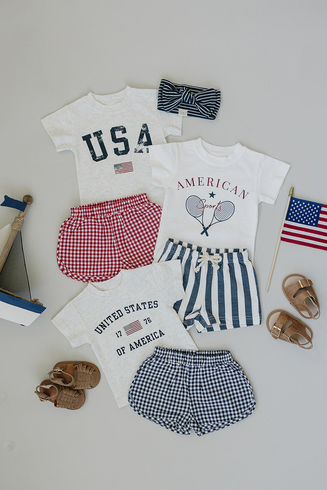 Mebie Baby American Sports Tee