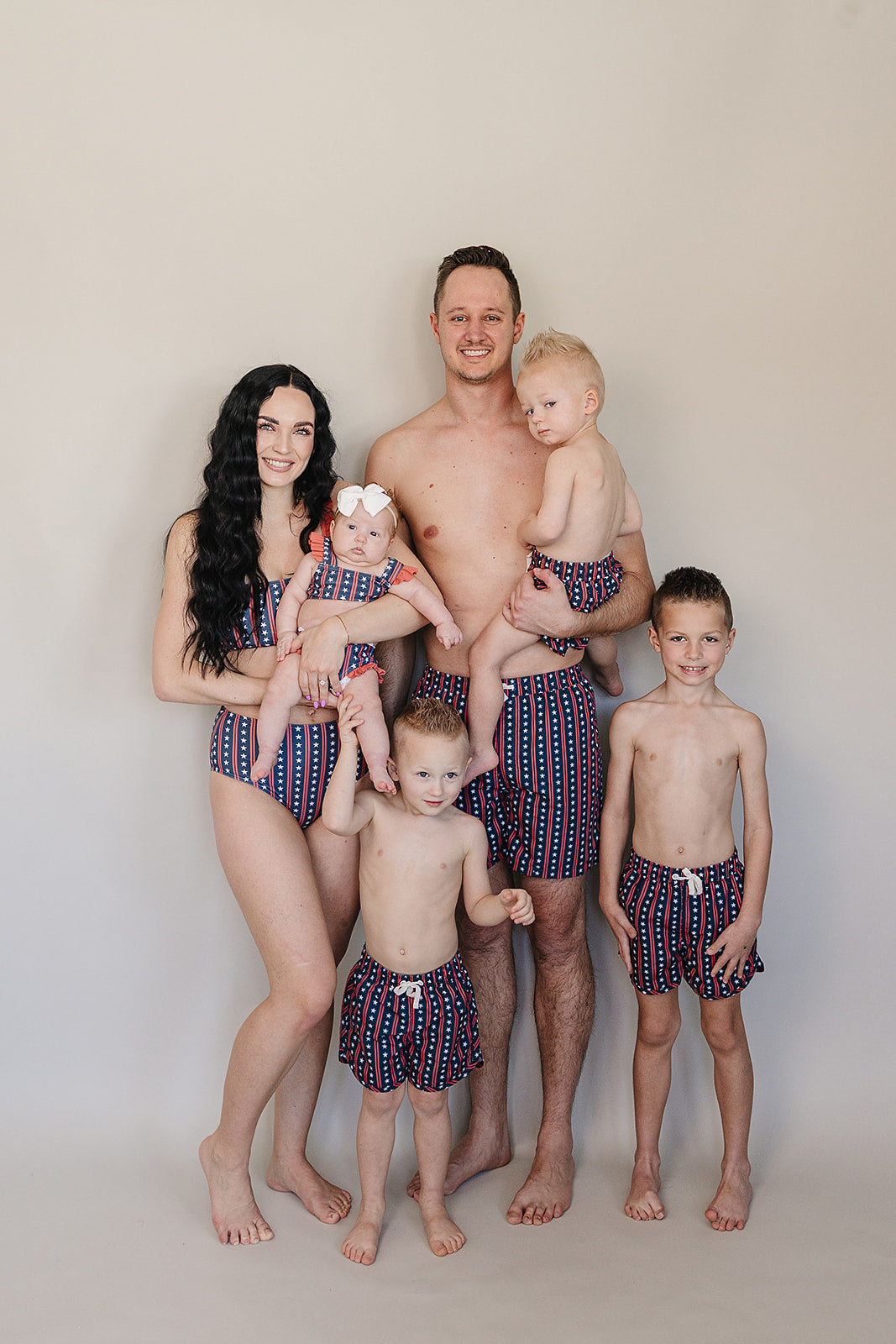 Mebie Baby Americana Swim Shorts
