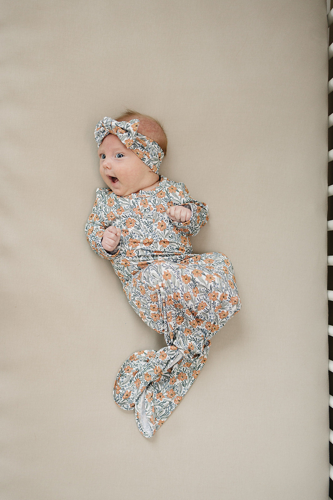 Mebie Baby Bamboo Head Wrap - Dainty Meadow