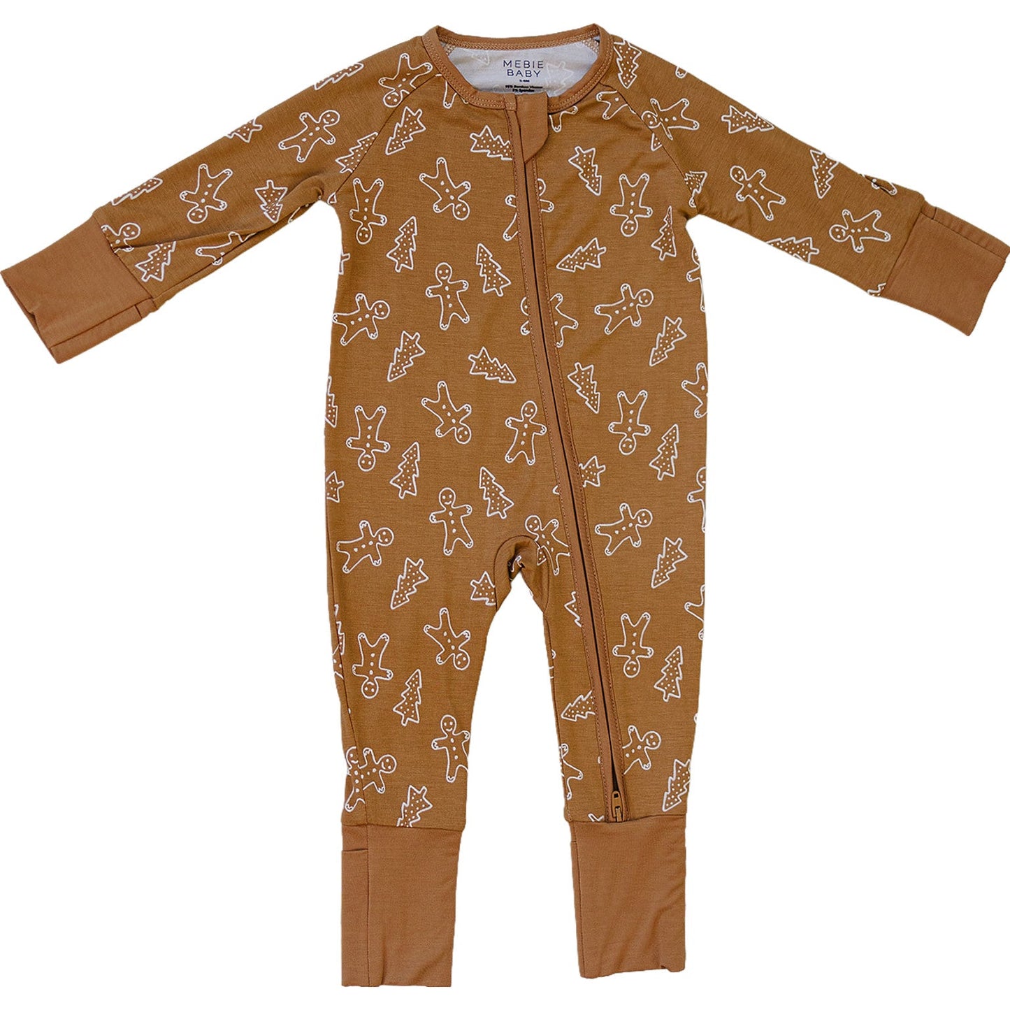 Mebie Baby Gingerbread Bamboo Romper