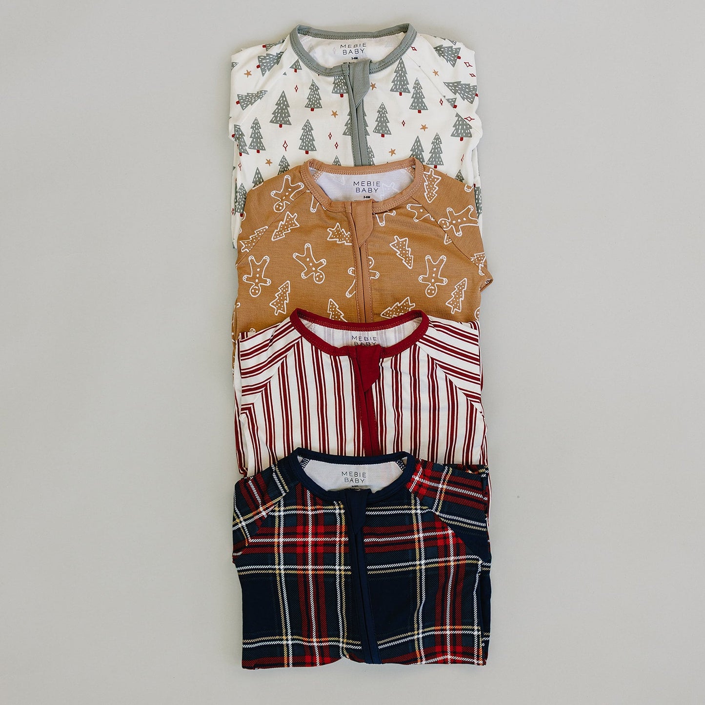 Mebie Baby Gingerbread Bamboo Romper