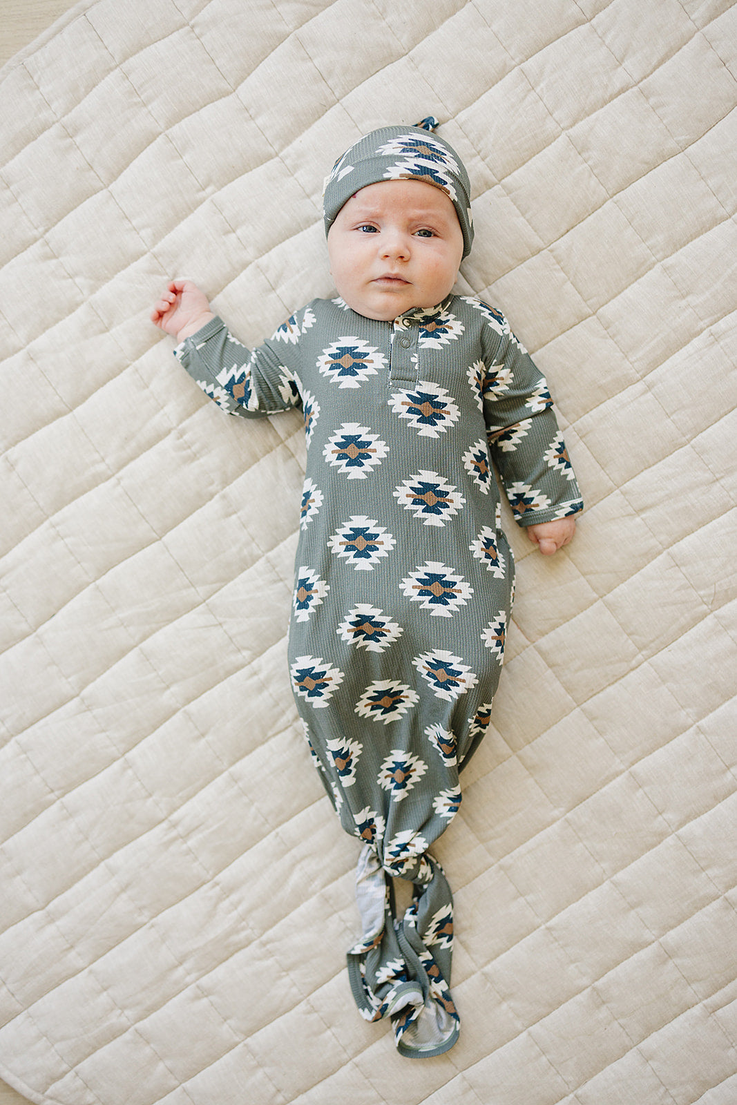 Mebie Baby Bamboo Knot - Southwest Aztec
