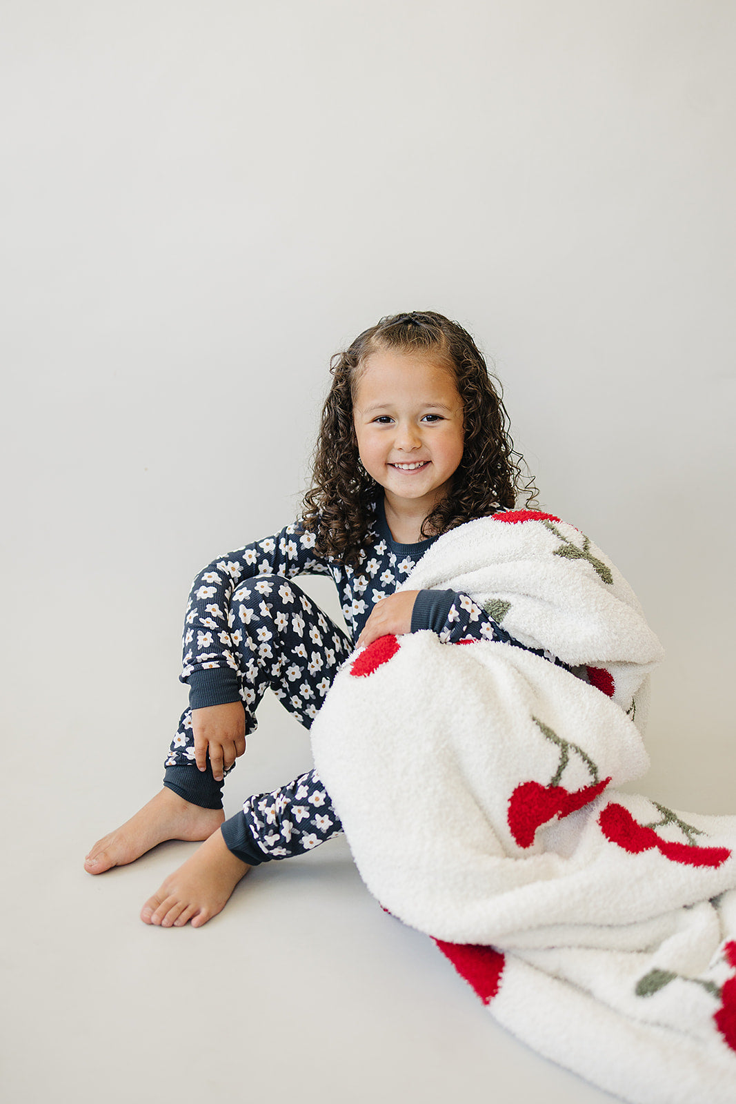 Mebie Baby Cherry Plush Blanket