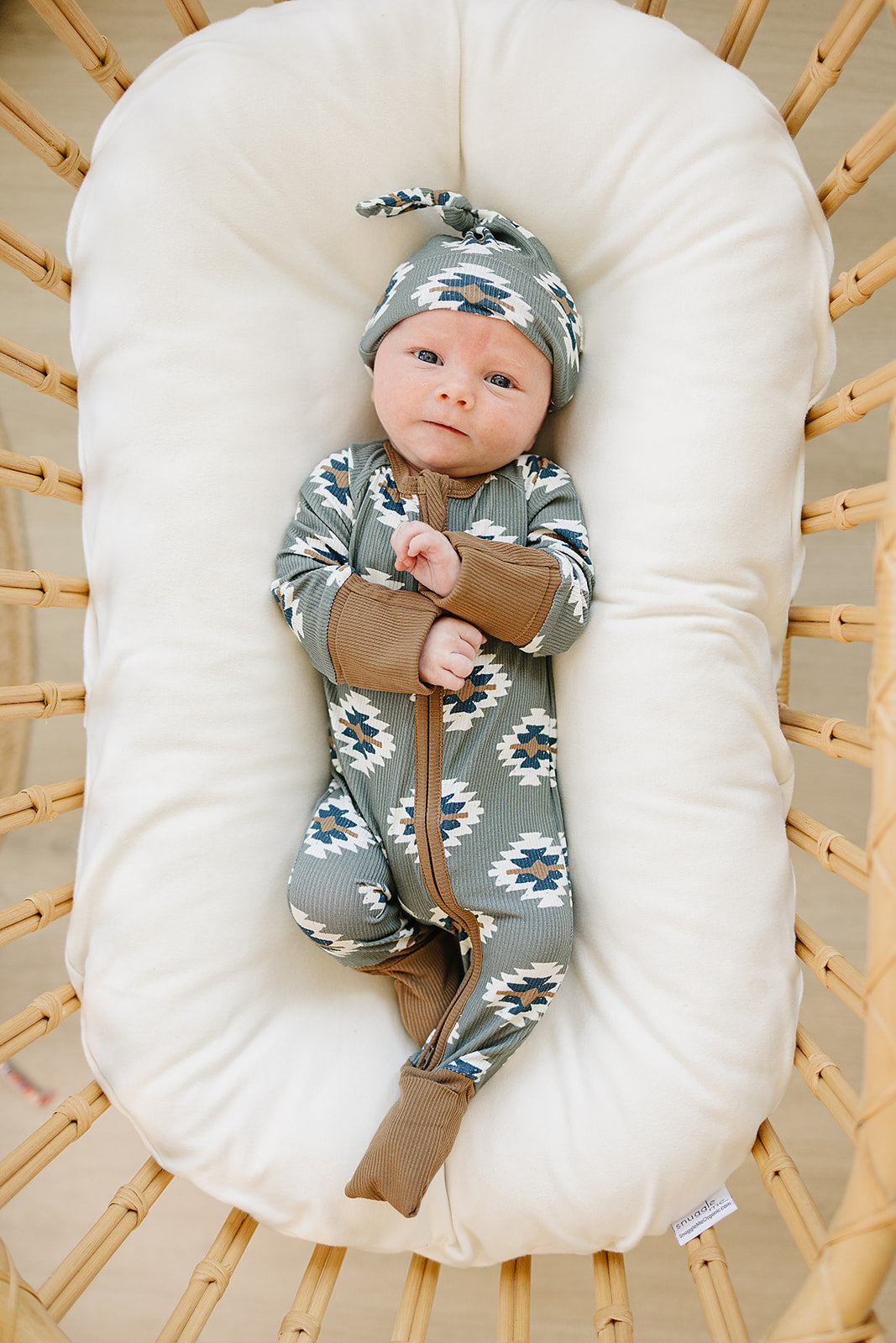 Mebie Baby Bamboo Romper - Southwest Aztec