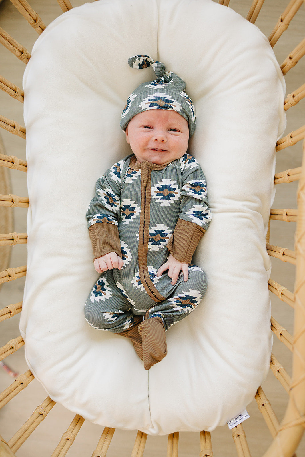 Mebie Baby Bamboo Romper - Southwest Aztec
