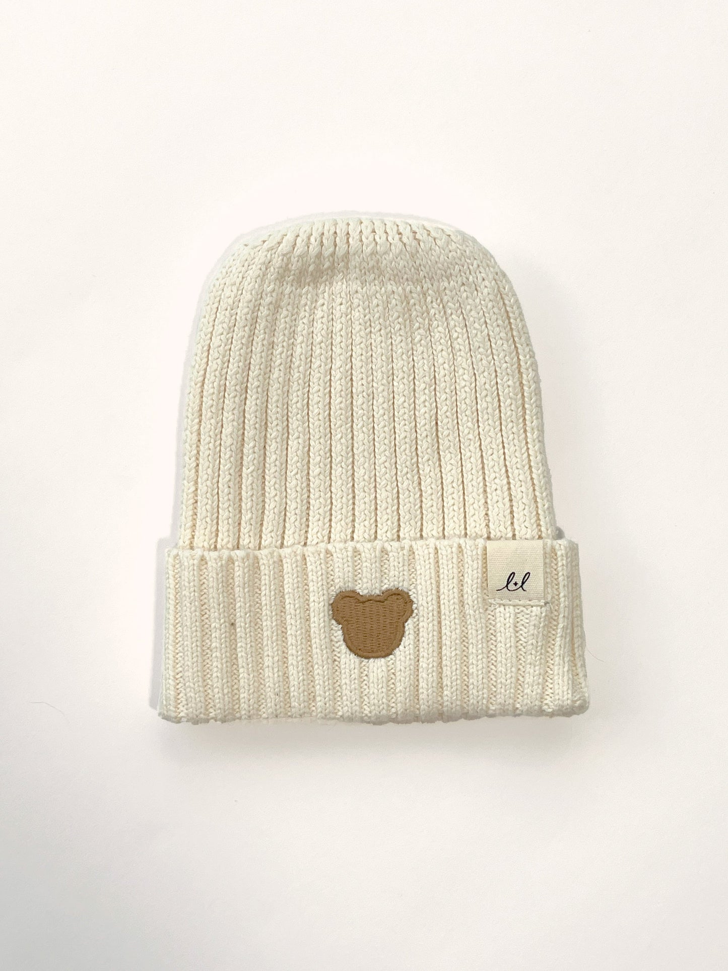 Luna + Luca Little Bear Baby Beanie