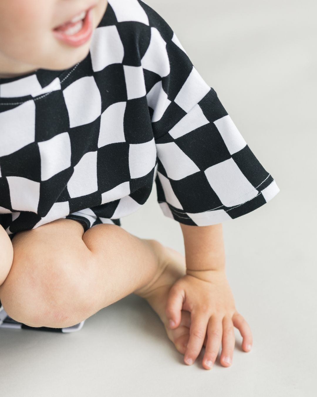 LPK Shorts Set - Wavy Checkered