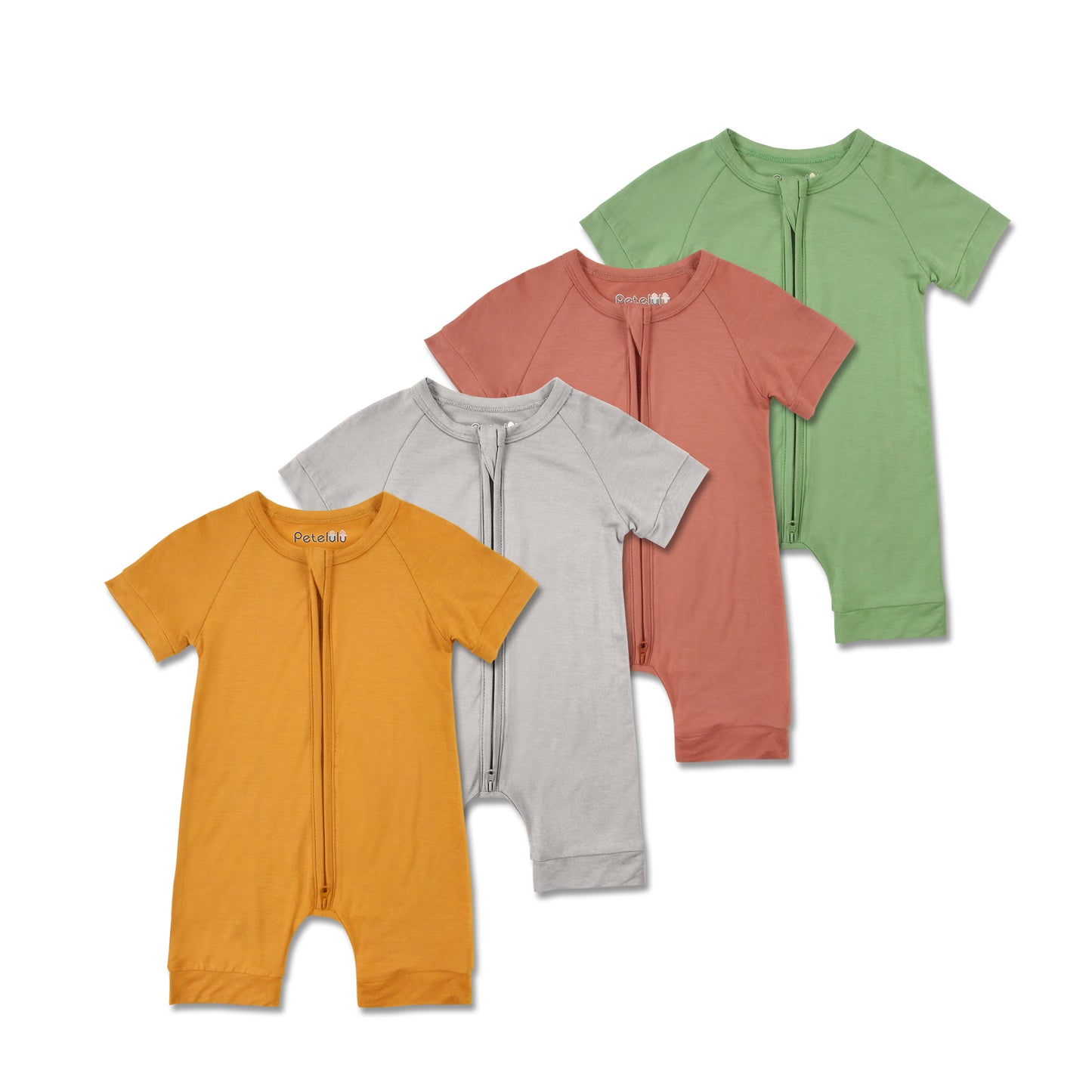 Petelulu Short Sleeve Romper