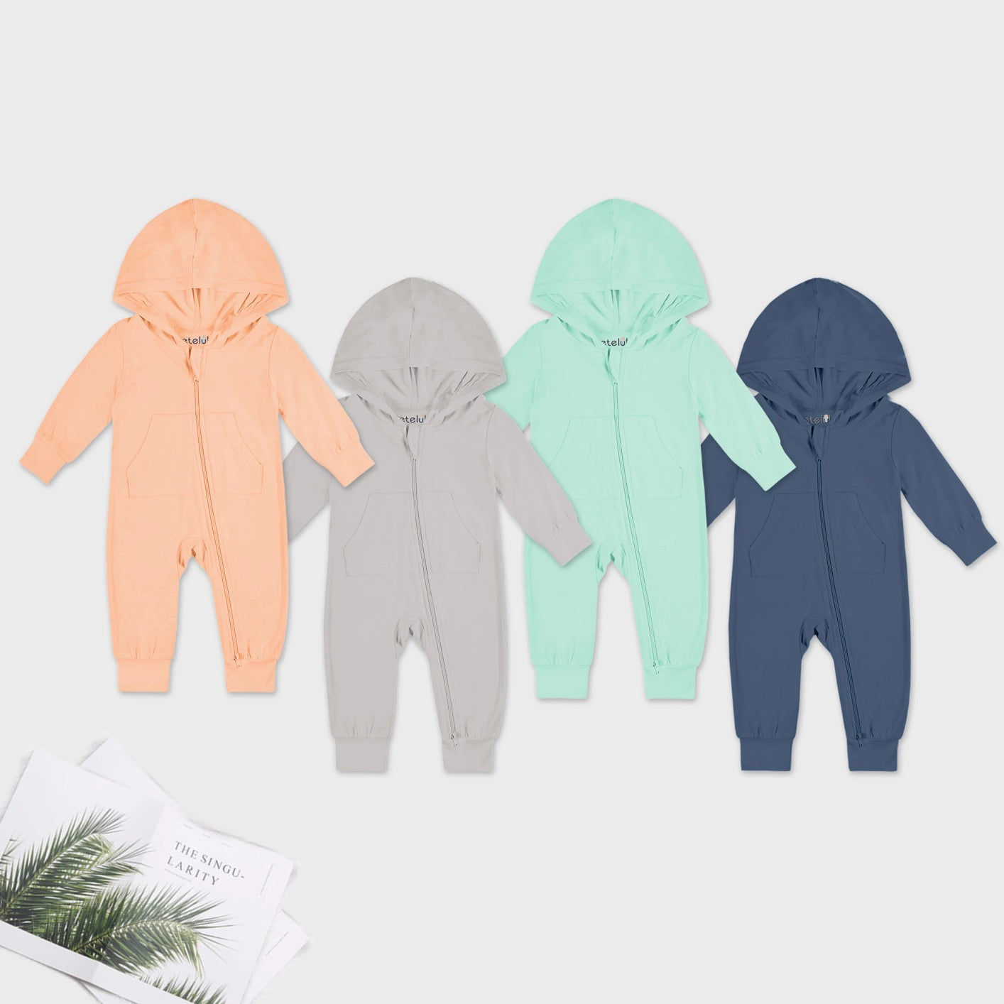 Petelulu Hooded Romper