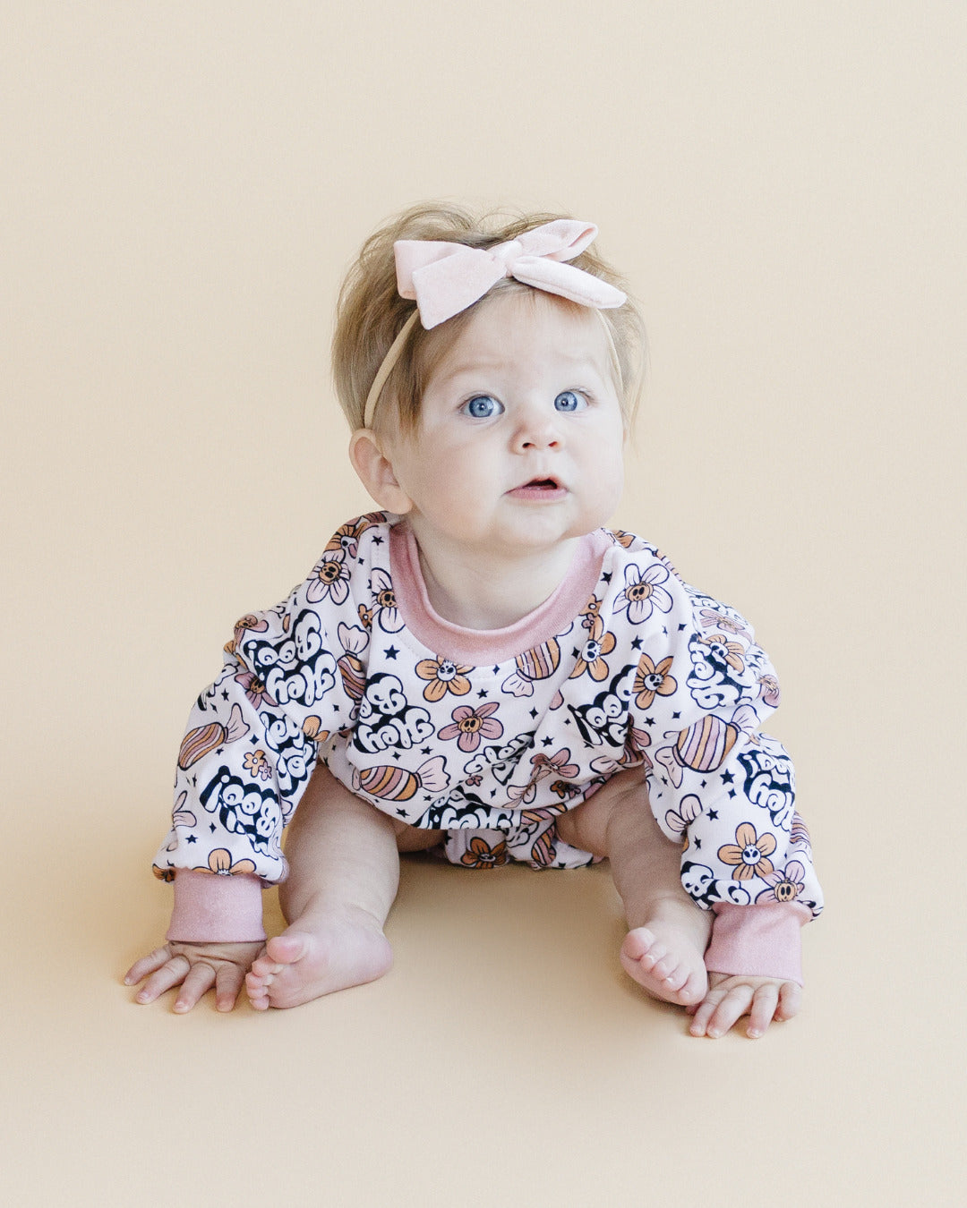 LPK Bubble Romper - Hey Boo