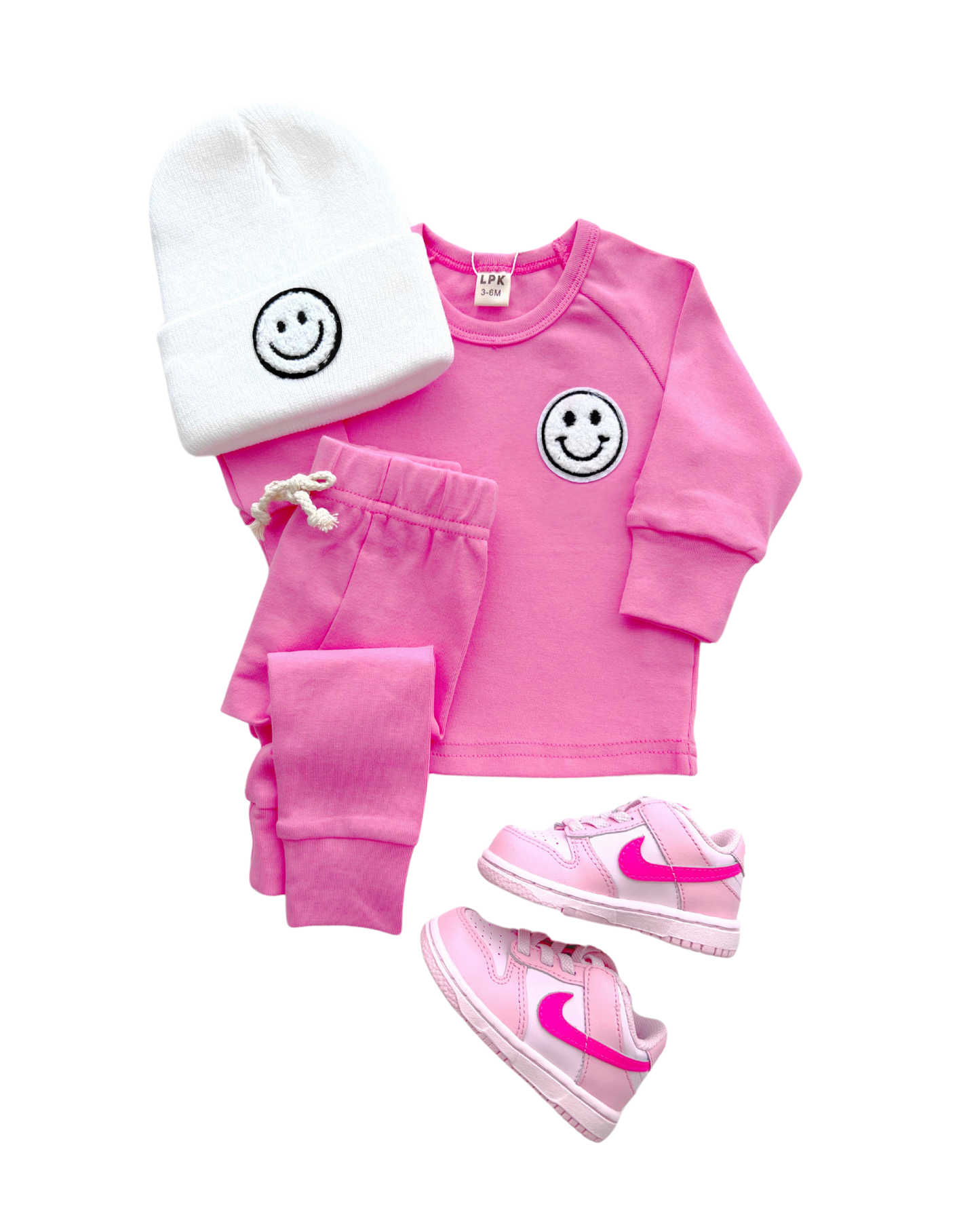 LPK Lounge Set - Smiley Bubble Gum