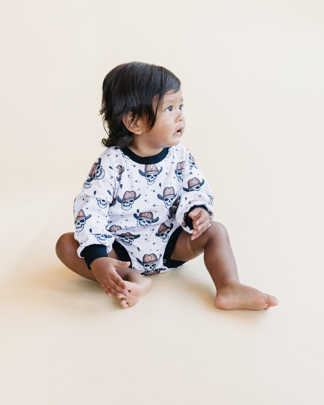 LPK Bubble Romper - Bolt Cowboy