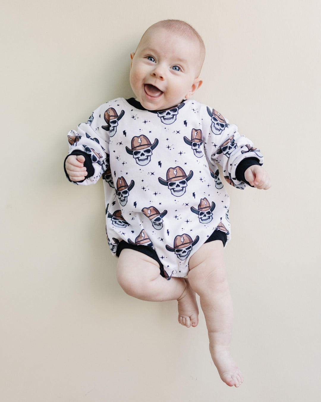 LPK Bubble Romper - Bolt Cowboy