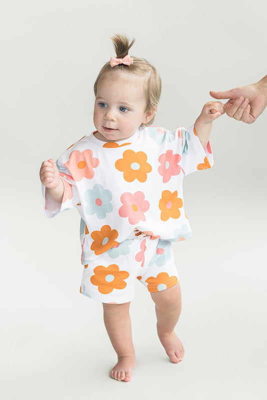 LPK Shorts Set - Daisy Pop