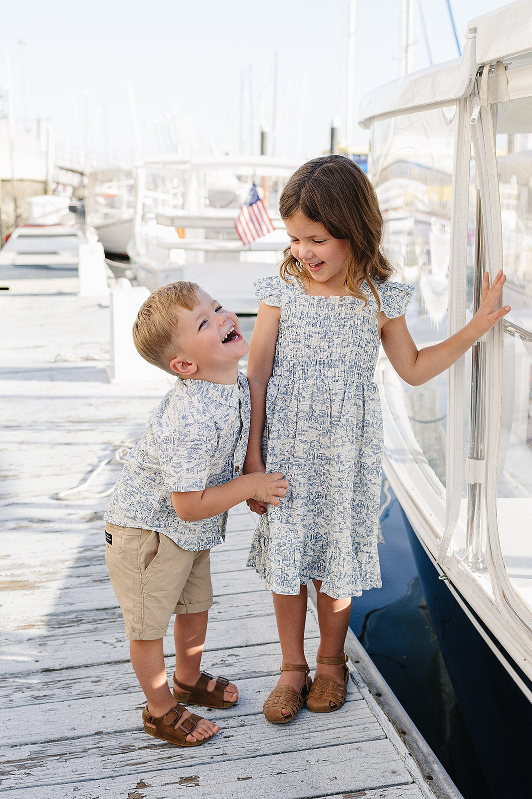 Mebie Baby Santorini Smocked Dress