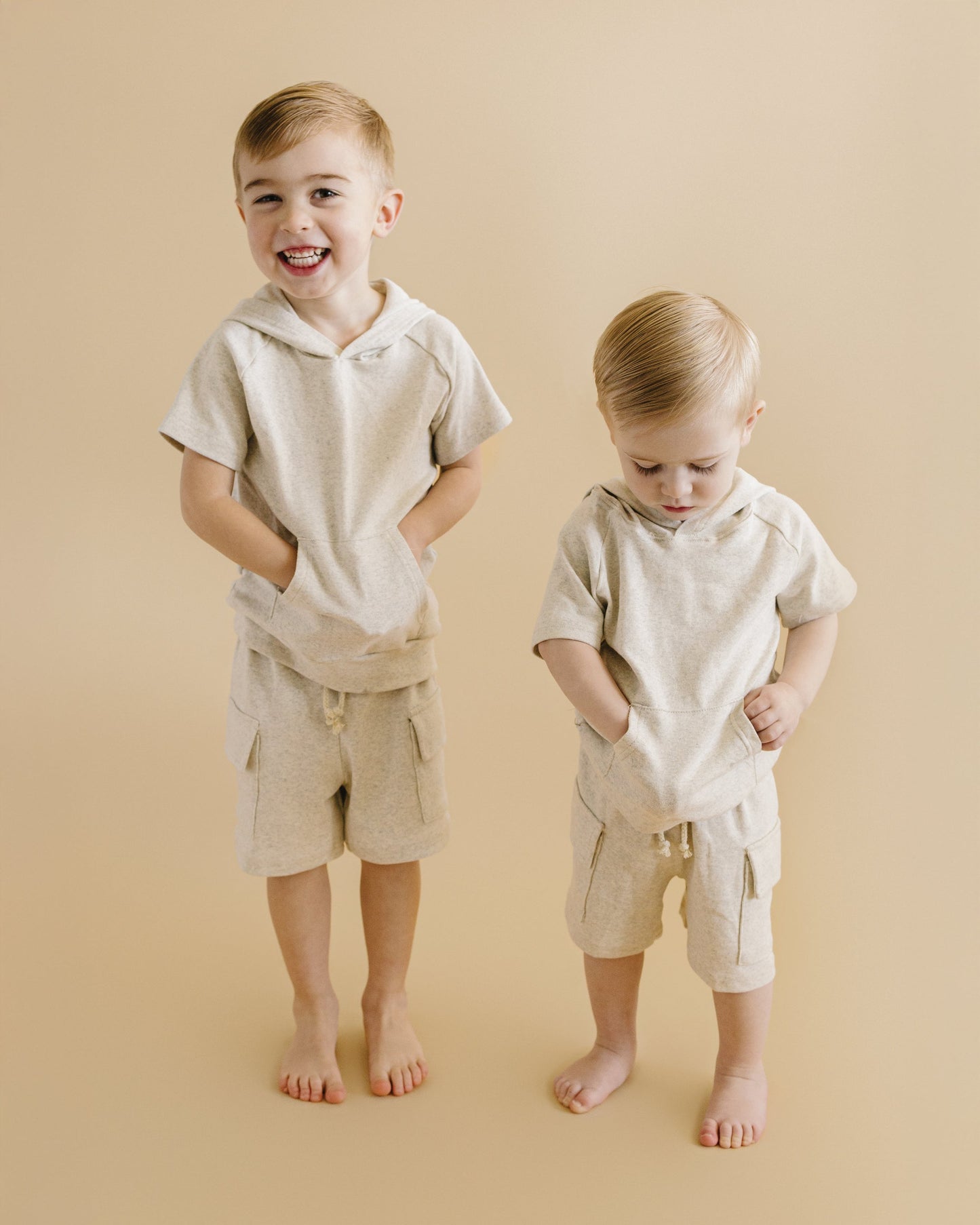 LPK Cargo Shorts Set - Oatmeal