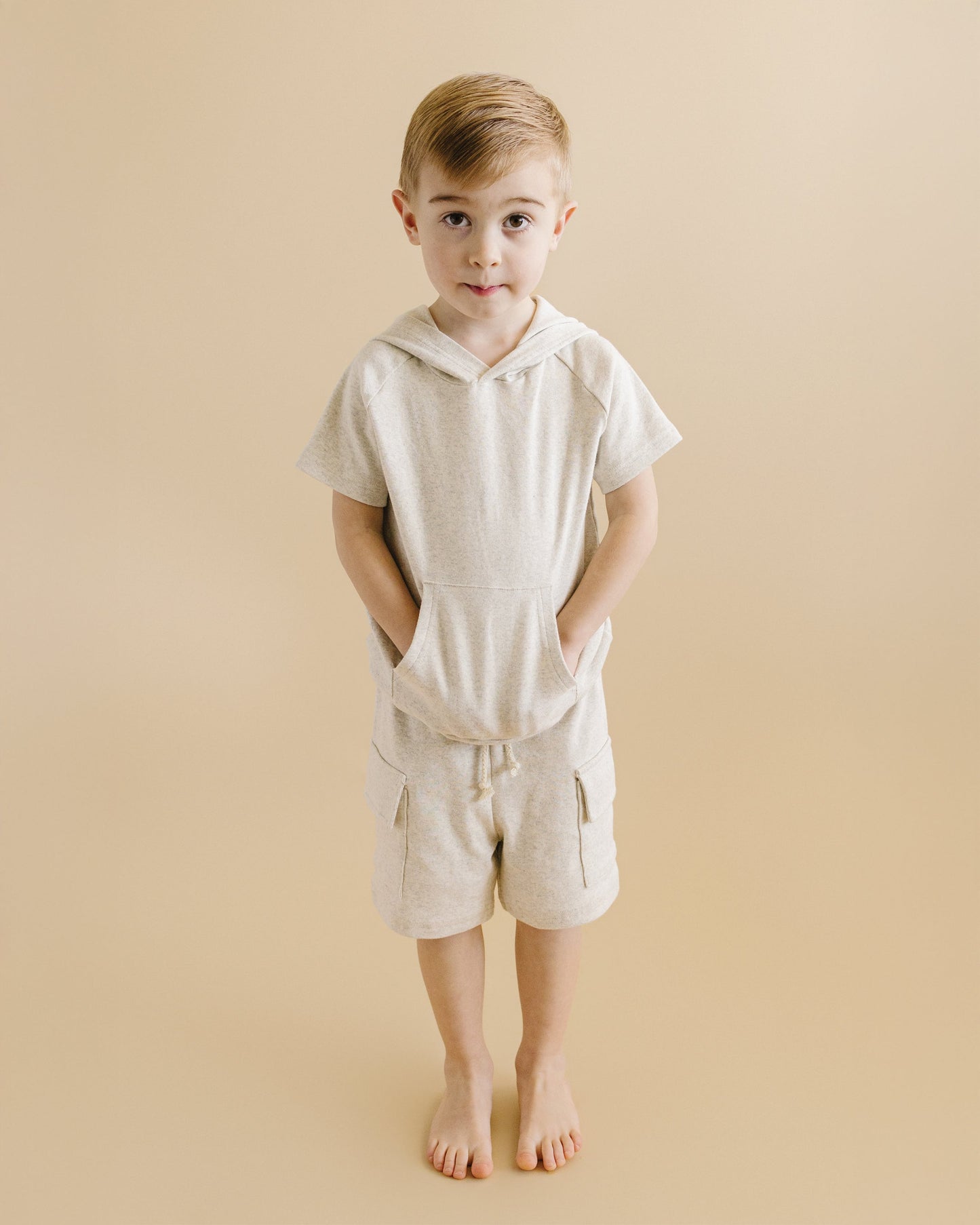 LPK Cargo Shorts Set - Oatmeal