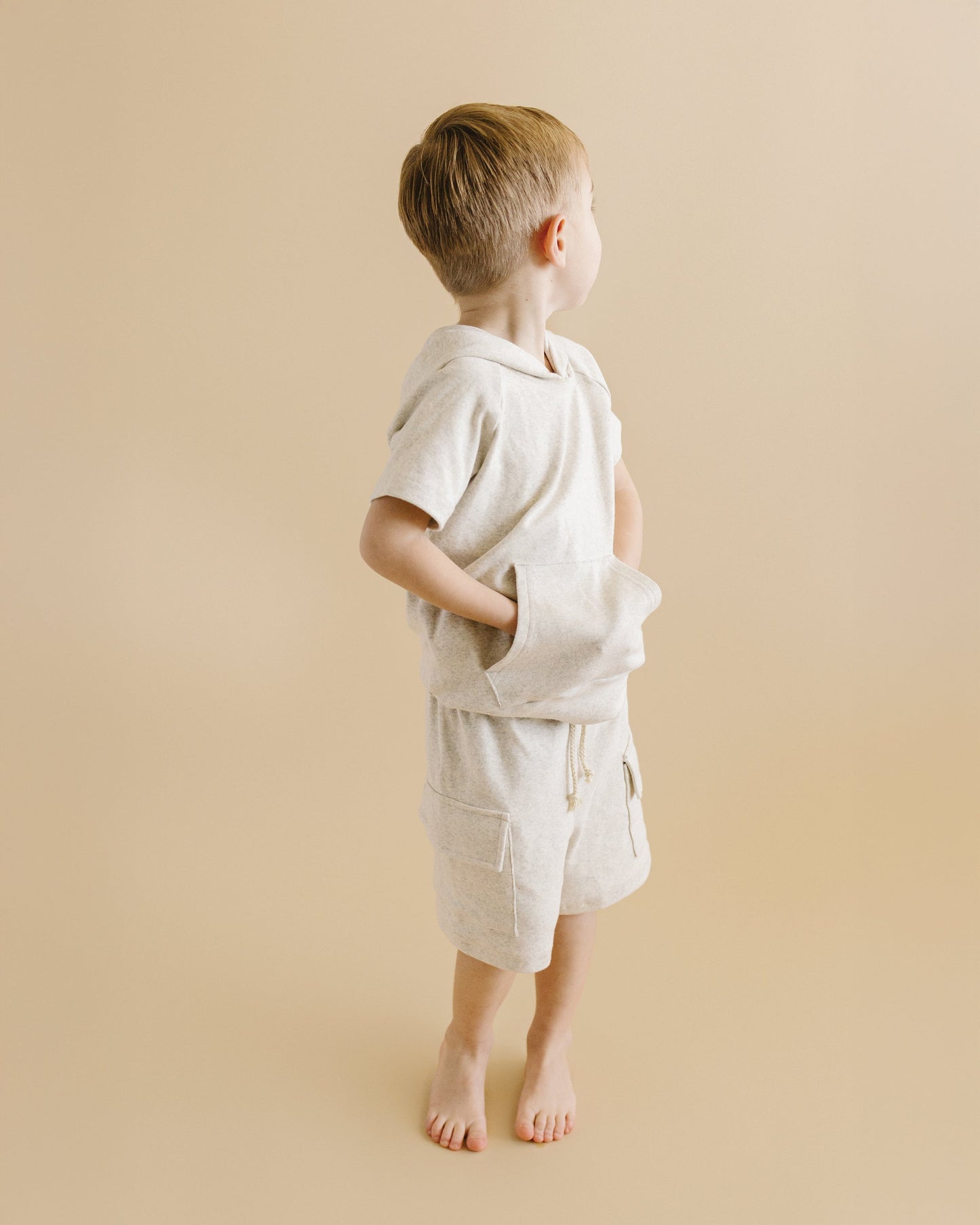 LPK Cargo Shorts Set - Oatmeal