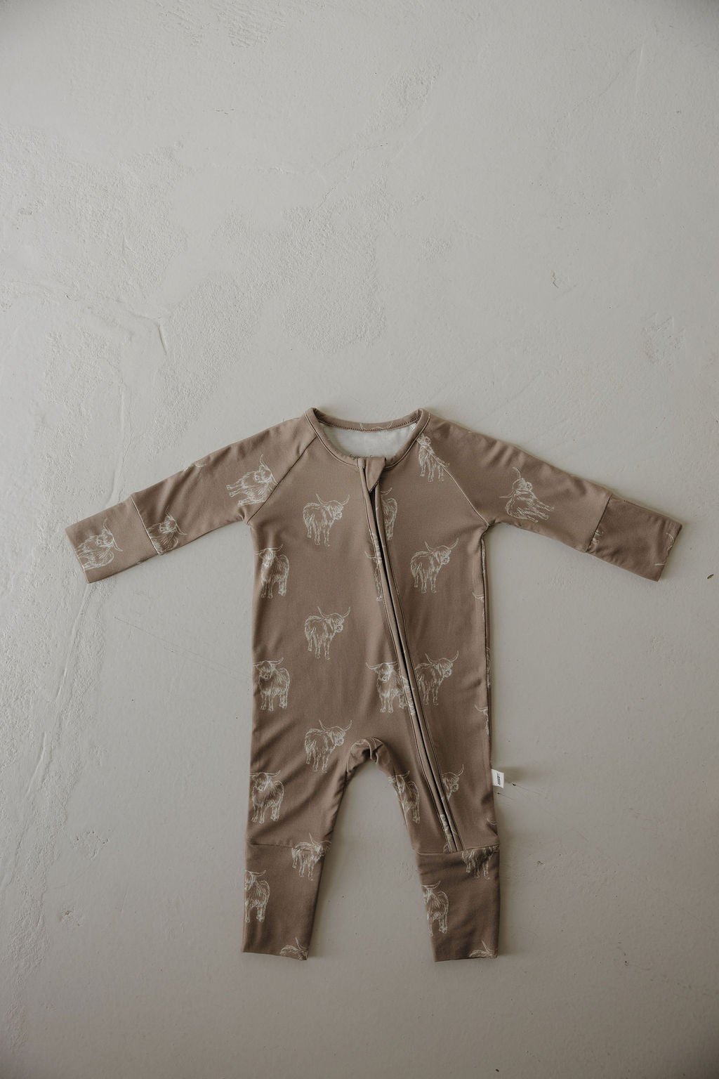 Forever French Bamboo Zip Pajamas - Highland
