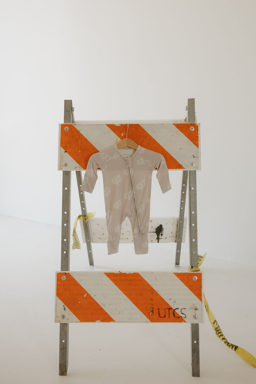 Forever French Bamboo Zip Pajamas - Excavator