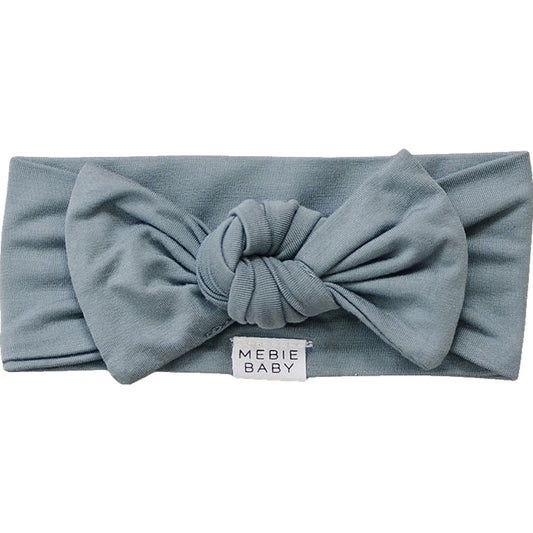 Mebie Baby Bamboo Head Wrap - Dusty Blue