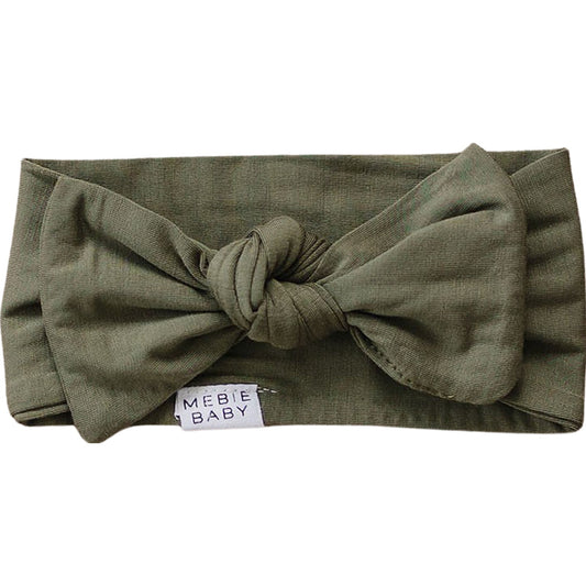 Mebie Baby Bamboo Head Wrap - Olive